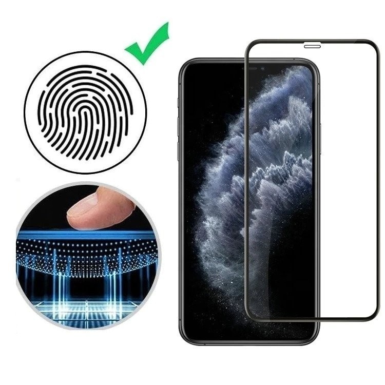Folie Sticla Securizata Leski compatibila cu Samsung Z Fold 4, Full Glue, Negru