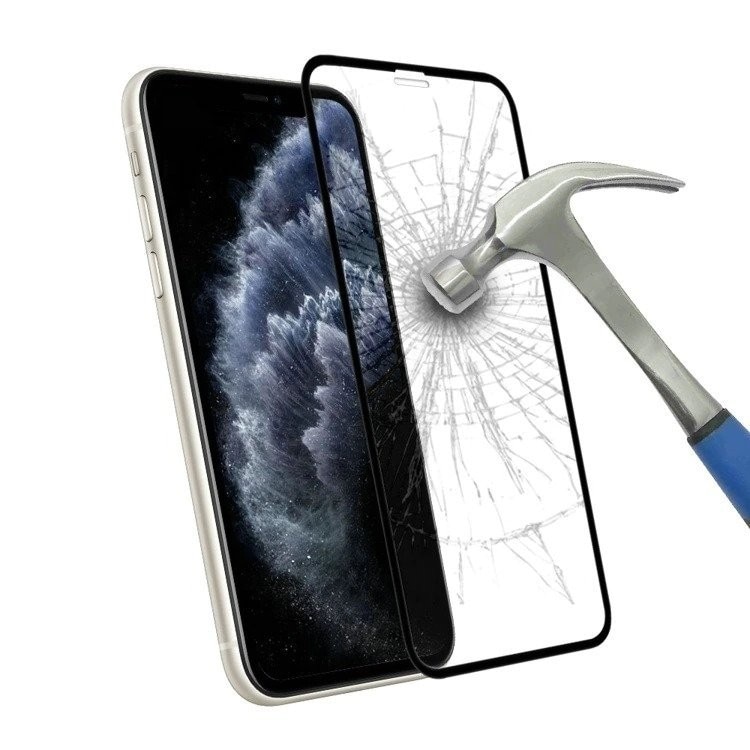 Folie Sticla Securizata Leski compatibila cu Samsung Z Fold 4, Full Glue, Negru