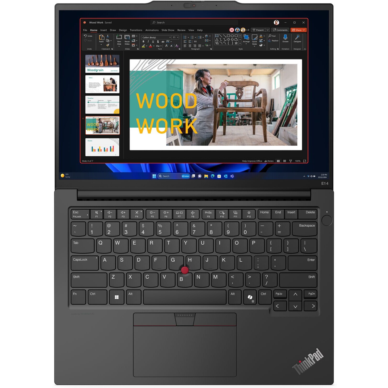 Laptop Lenovo ThinkPad E14 Gen 6, 21M70042BM, 14", Intel Core Ultra 5-125U (12 nuclee), Intel Arc 4 Core, 16GB 5600MHz (1x16GB) DDR5, negru