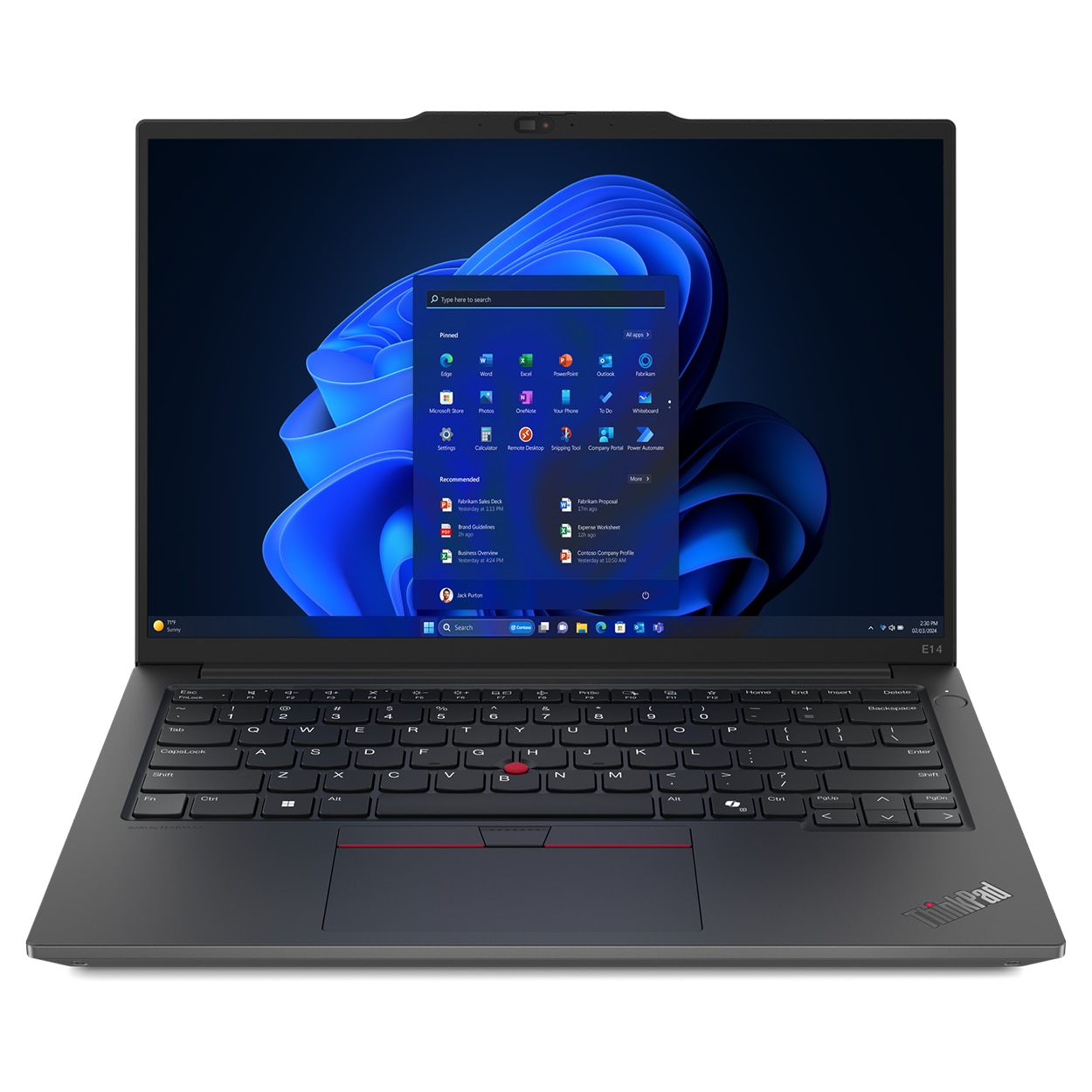 Laptop Lenovo ThinkPad E14 Gen 6, 21M70042BM, 14", Intel Core Ultra 5-125U (12 nuclee), Intel Arc 4 Core, 16GB 5600MHz (1x16GB) DDR5, negru