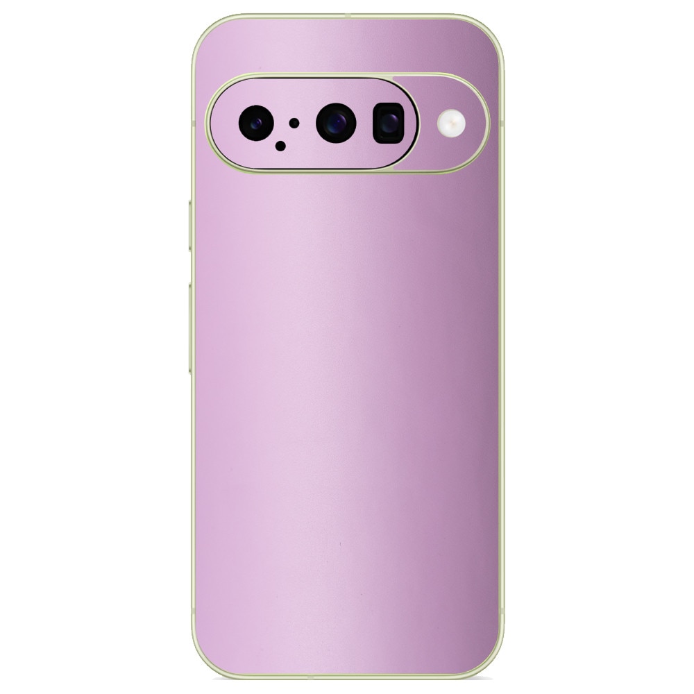Folie skin SILKASE pentru Google Pixel 10, protectie spate telefon, roz deschis mat