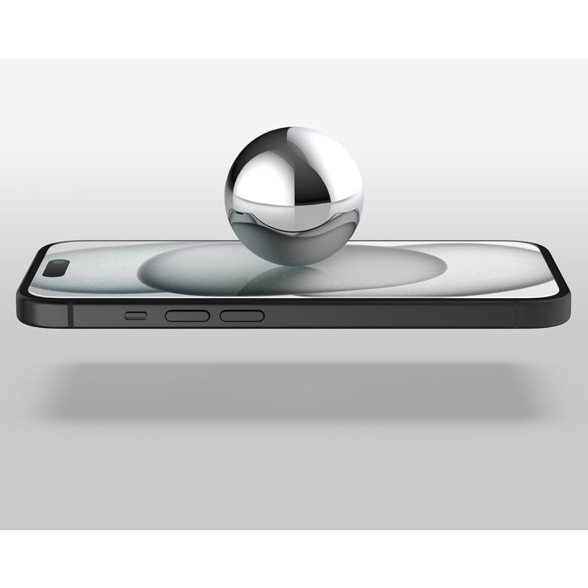Sticla de protectie Belkin UltraGlass2 AntiMicrobial pentru iPhone 15 / 14 Pro, 9H, 0,29mm, transparent, set 1x