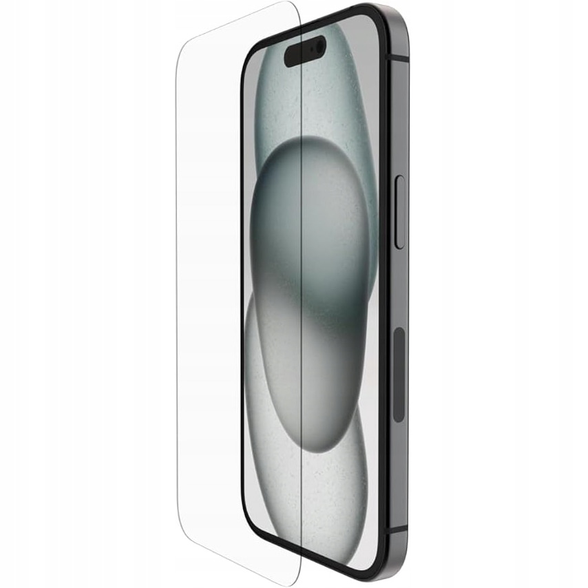 Sticla de protectie Belkin UltraGlass2 AntiMicrobial pentru iPhone 15 / 14 Pro, 9H, 0,29mm, transparent, set 1x