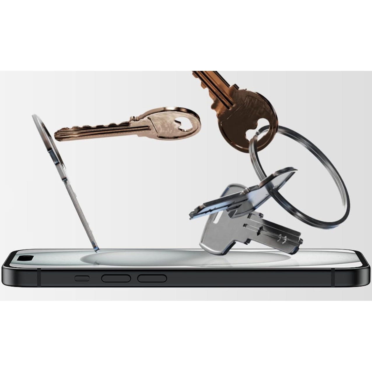 Sticla de protectie Belkin UltraGlass2 AntiMicrobial pentru iPhone 15 / 14 Pro, 9H, 0,29mm, transparent, set 1x