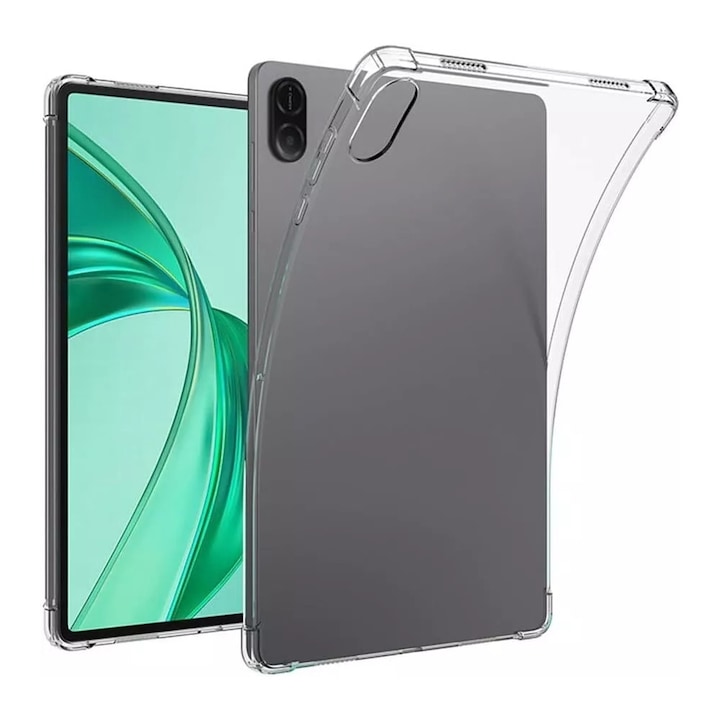 Husă tabletă din silicon transparentă, rezistentă la șocuri, compatibilă cu T Tablet 2 5G (10.1 inch)