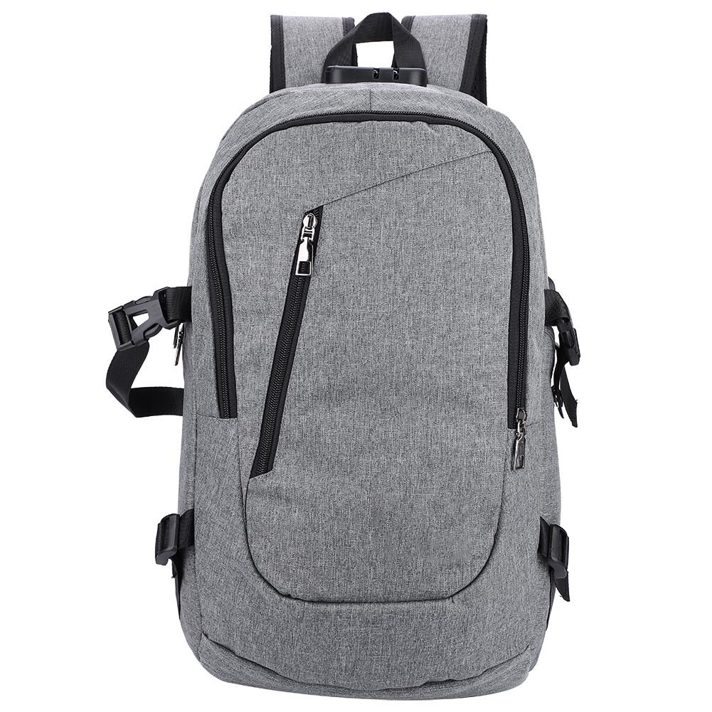 Rucsac urban pentru laptop Enforose, 15.6 inch, rezistent la apa, design subtire, gri