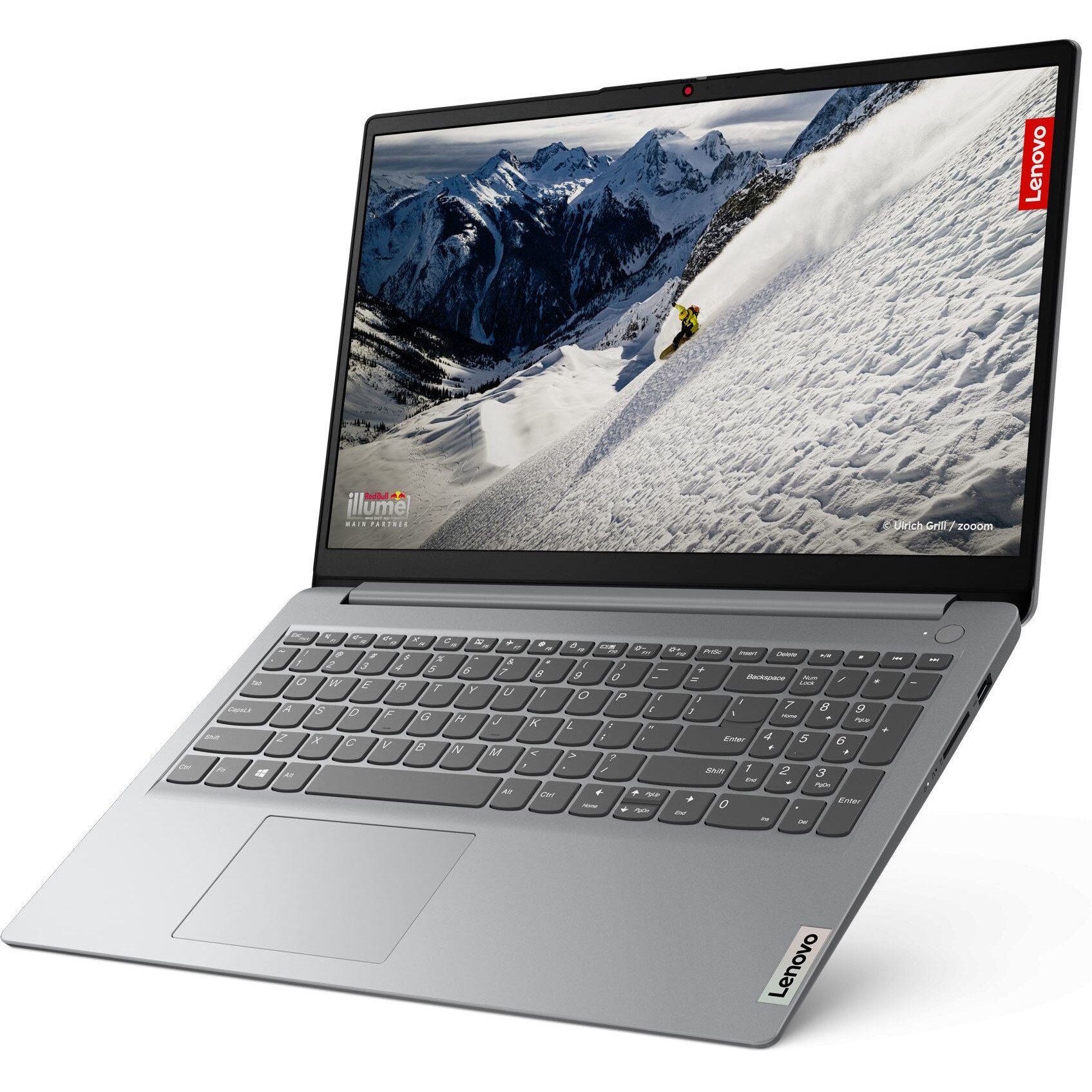 Laptop, Lenovo, IdeaPad 1, AMD Ryzen 3 7320U, 8 GB, 256 GB SSD M.2 NVMe, AMD Radeon 610M, Gri