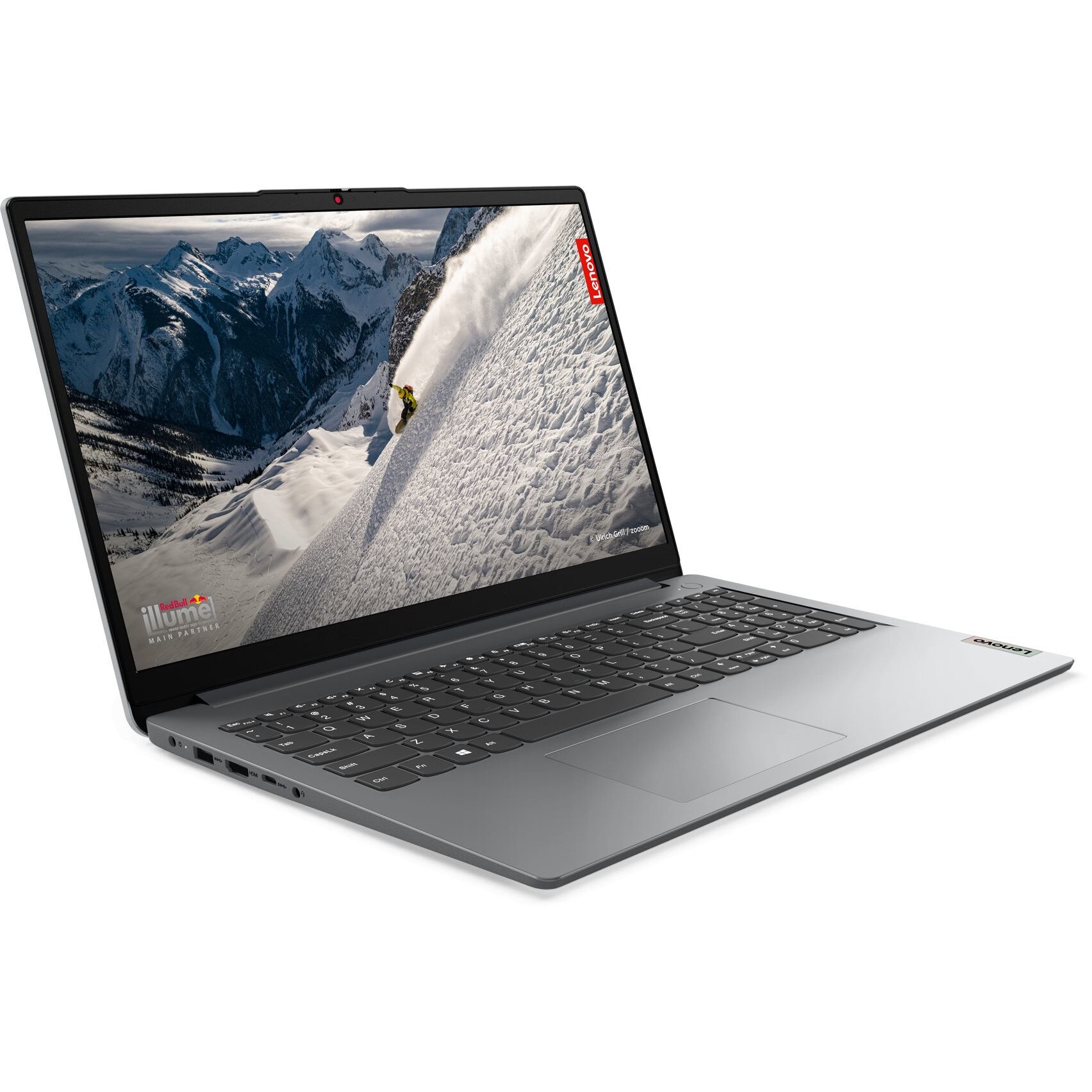 Laptop, Lenovo, IdeaPad 1, AMD Ryzen 3 7320U, 8 GB, 256 GB SSD M.2 NVMe, AMD Radeon 610M, Gri