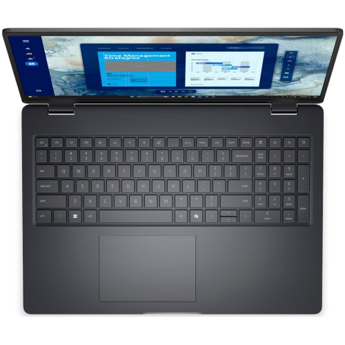 Laptop Dell Pro 16 PC16250 Procesor Intel® Core™ 5 120U 12M Cache, up to 5.0 GHz, 16" FHD+, 8GB DDR5, 512GB SSD, Intel Graphics, Windows 11 Pro, Negru