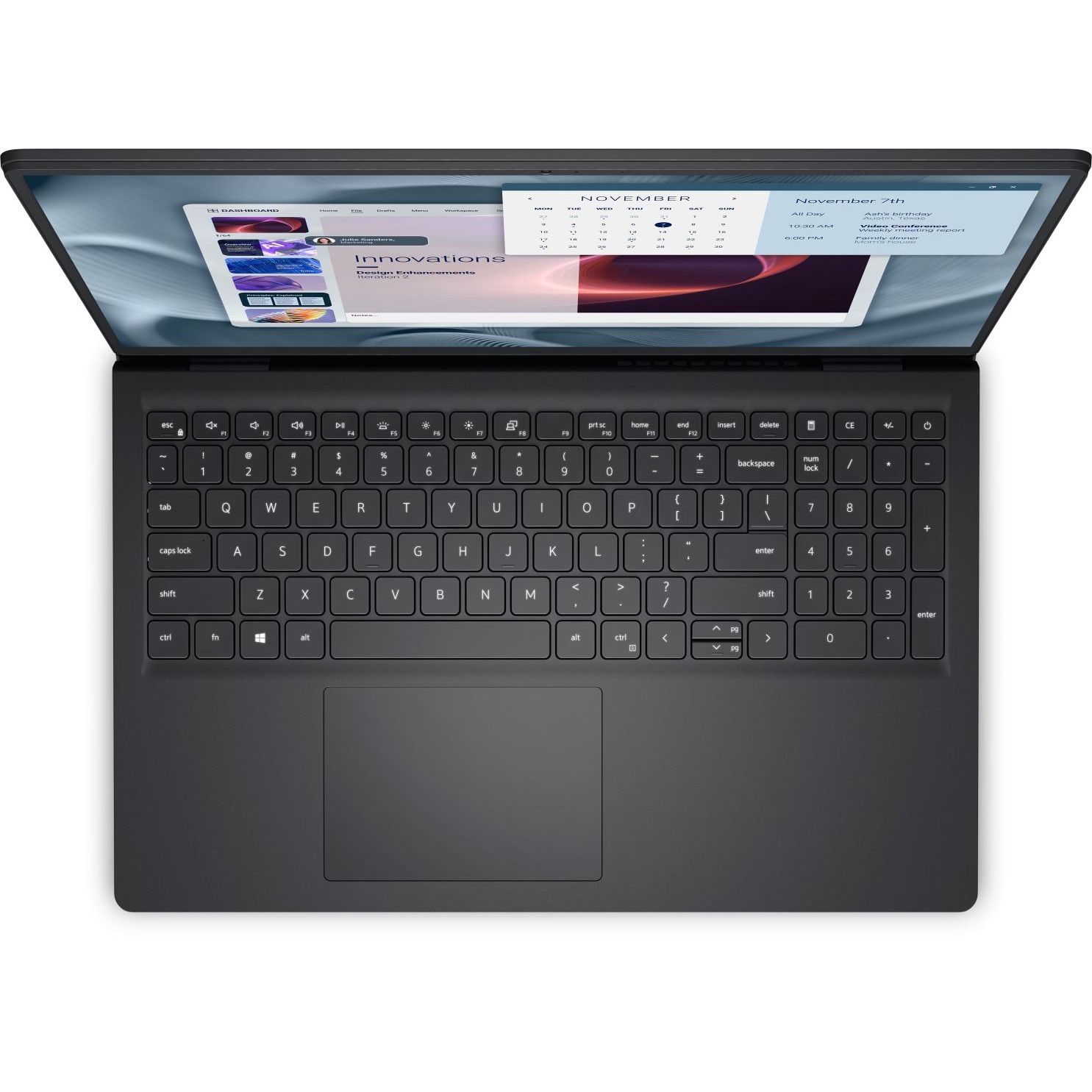 Laptop Dell Pro 15 Essential PV15250, Intel Core i7, 8GB, SSD 512GB, 15,6", Negru
