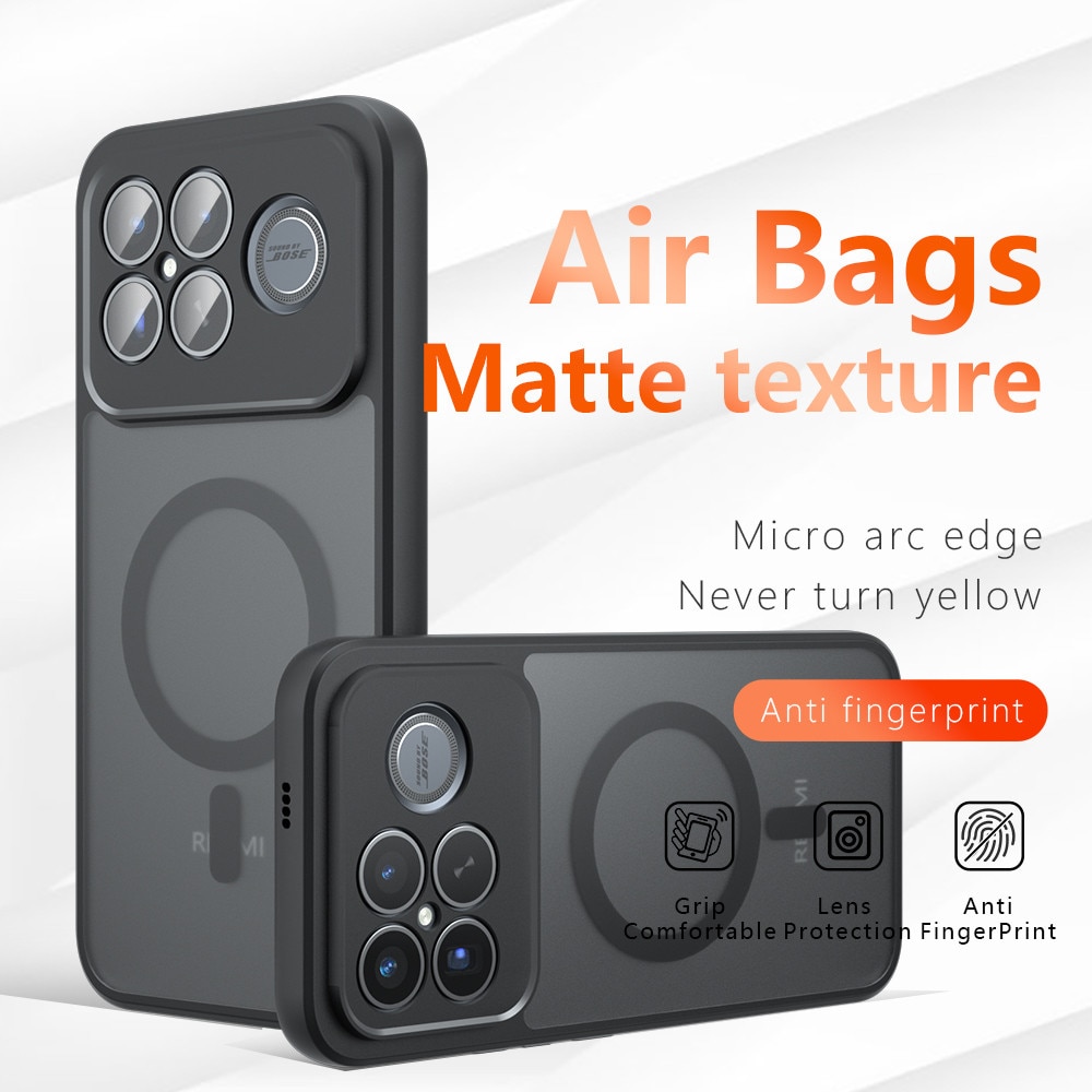 Husa pentru Xiaomi Poco F8 Ultra - Techsuit PureFrost comatibil cu MagSafe - Frosted Black