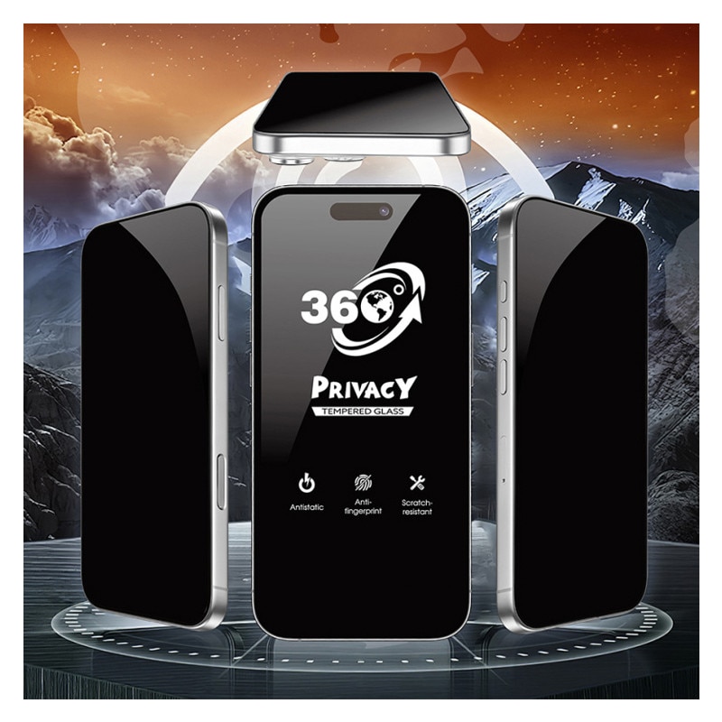 Folie PRIVACY 360 pentru Realme GT 7 Pro, 4 Way Anti-Spy, Silicon Mat, Hydrogel Regenerabil, Flexible Hydro-Crystal, Premium Protect, Instalare usoara