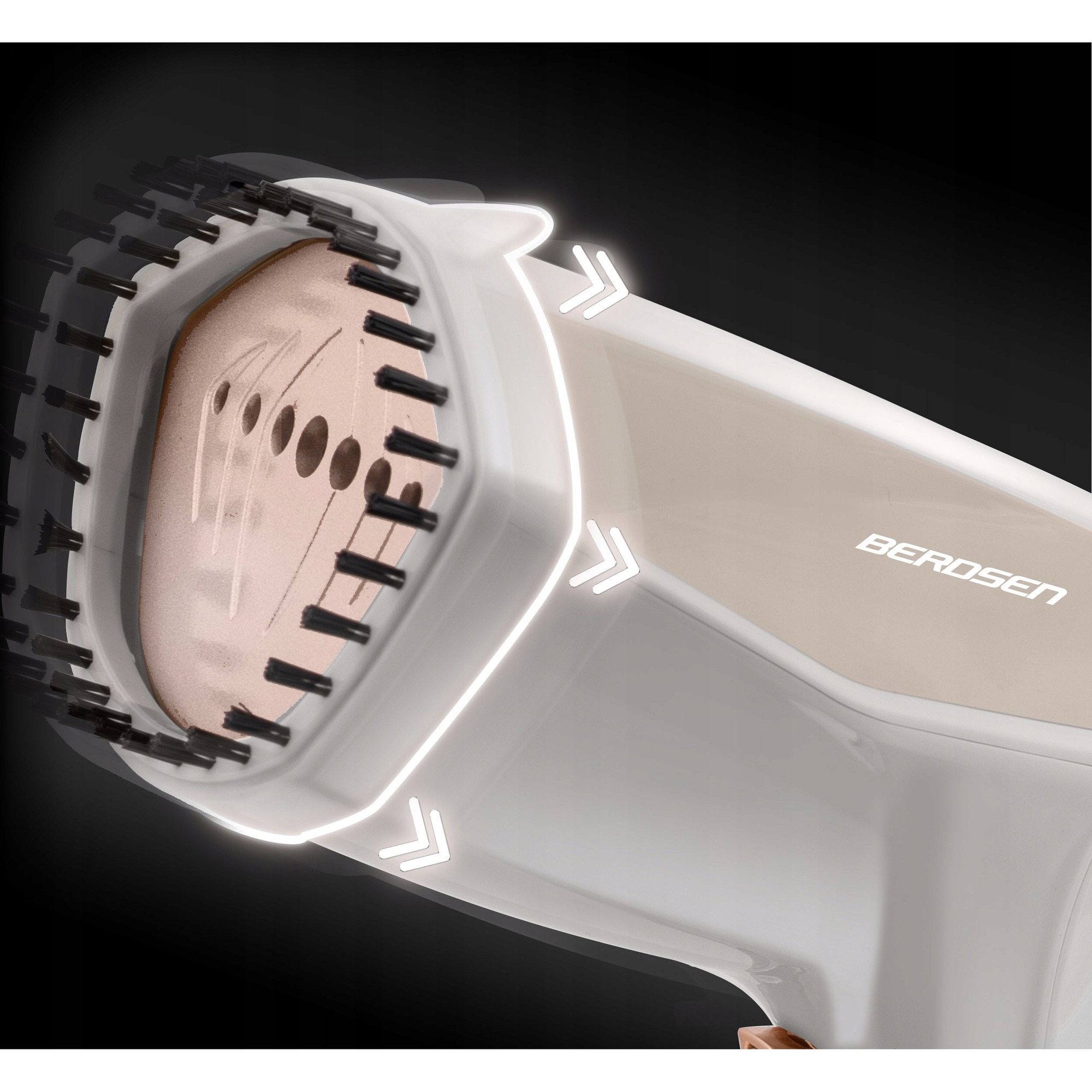 Steamer pentru imbracaminte Berdsen, 2000 W, 45g/min, rezervor 360 ml, accesorii incluse