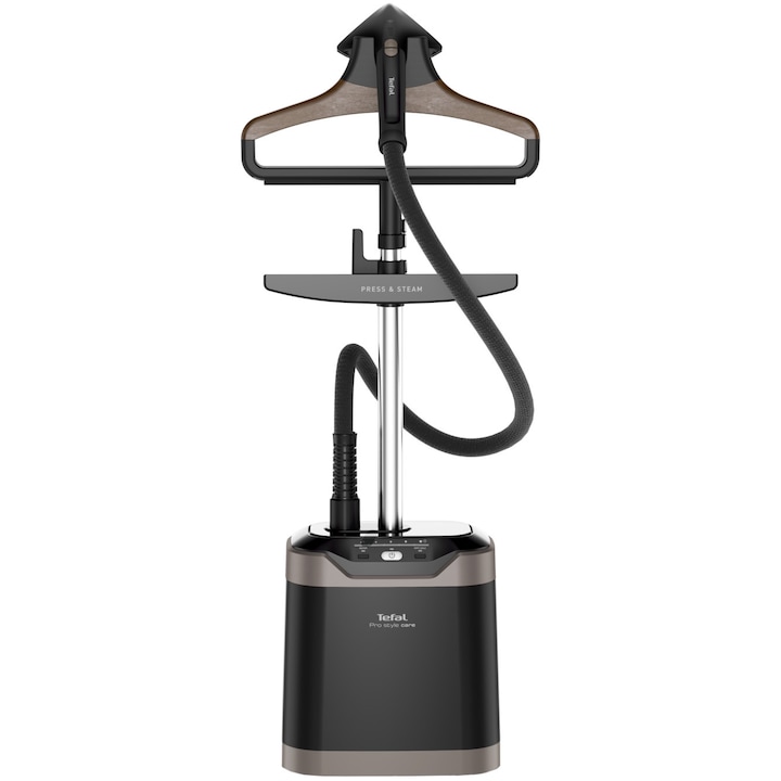 RESIGILAT: Aparat de calcat cu abur Tefal Pro Style Care IT8490E0, 2000 W, 42 g/min, 1.3L, Oprire automata, Negru