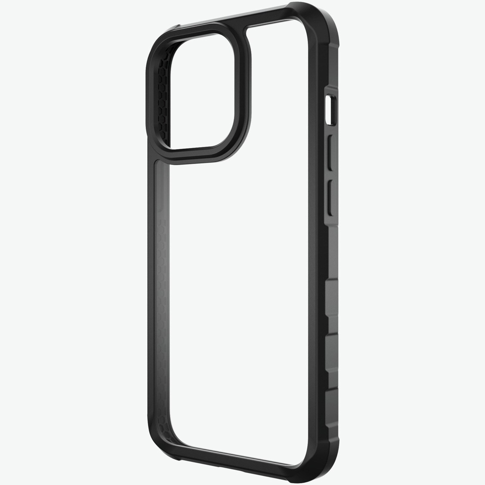 Husa de protectie PanzerGlass pentr compatibil cu Apple iPhone 13 Pro, Transparenta / Rama Neagra