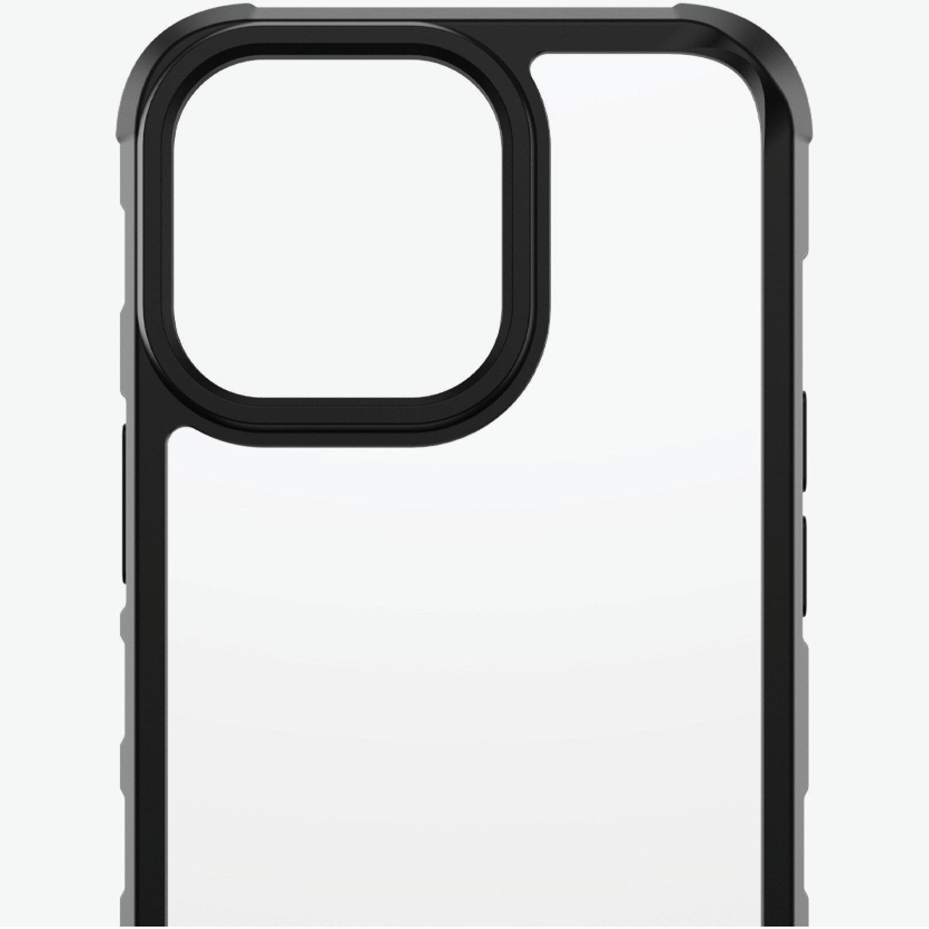 Husa de protectie PanzerGlass pentr compatibil cu Apple iPhone 13 Pro, Transparenta / Rama Neagra