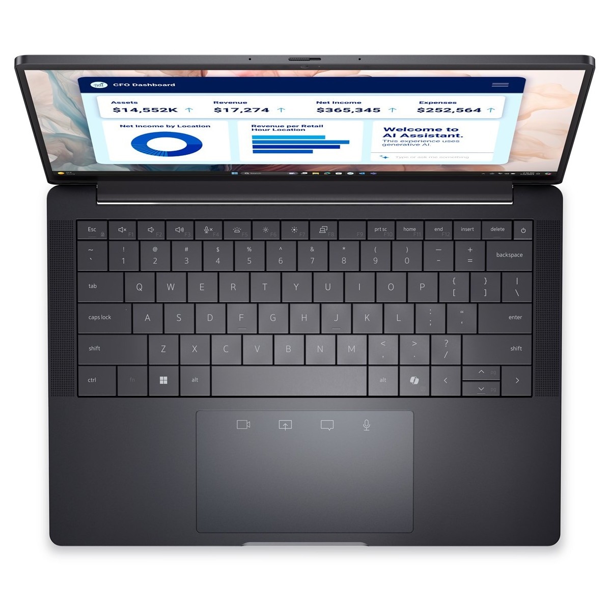 Laptop DELL Pro 13 Premium, 13.3" Full HD+, Intel® Core™ Ultra 5 236V pana la 4.7 GHz, 16 GB RAM LPDDR5x, 512 GB SSD, Intel Arc Graphics 130V, Windows 11 Pro, Grey 512 GB