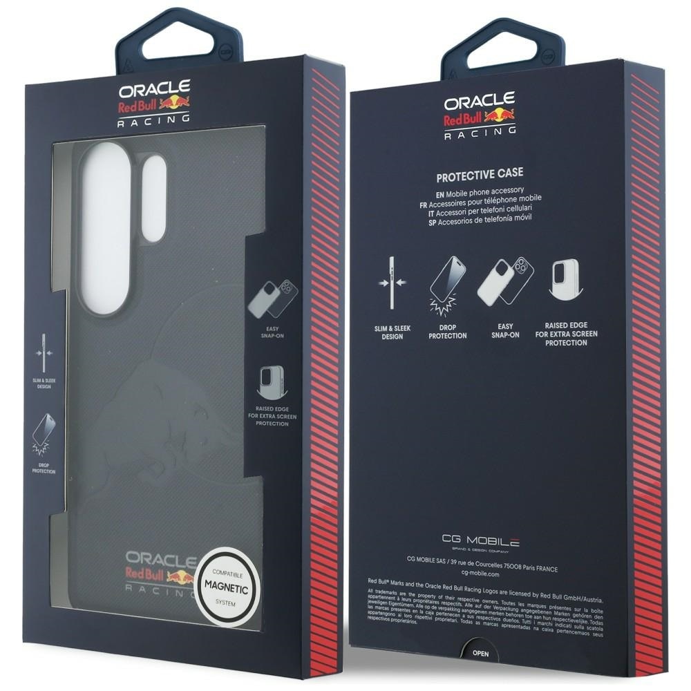 Carcasa Red Bull Meshed Debossed Bull cu MagSafe compatibila cu Samsung Galaxy S26 Ultra, Navy Blue
