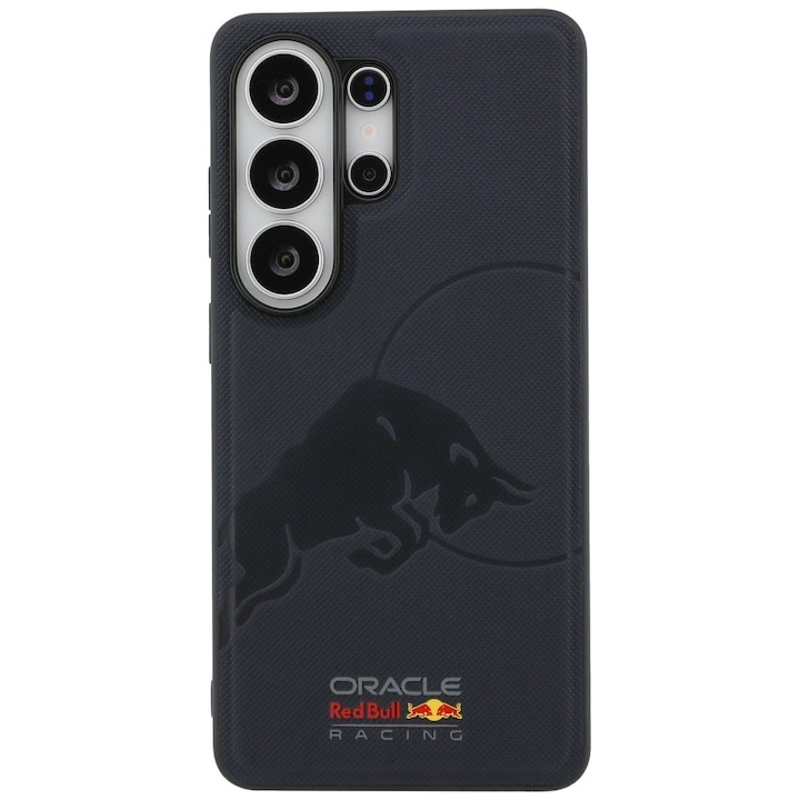 Carcasa Red Bull Meshed Debossed Bull cu MagSafe compatibila cu Samsung Galaxy S26 Ultra, Navy Blue