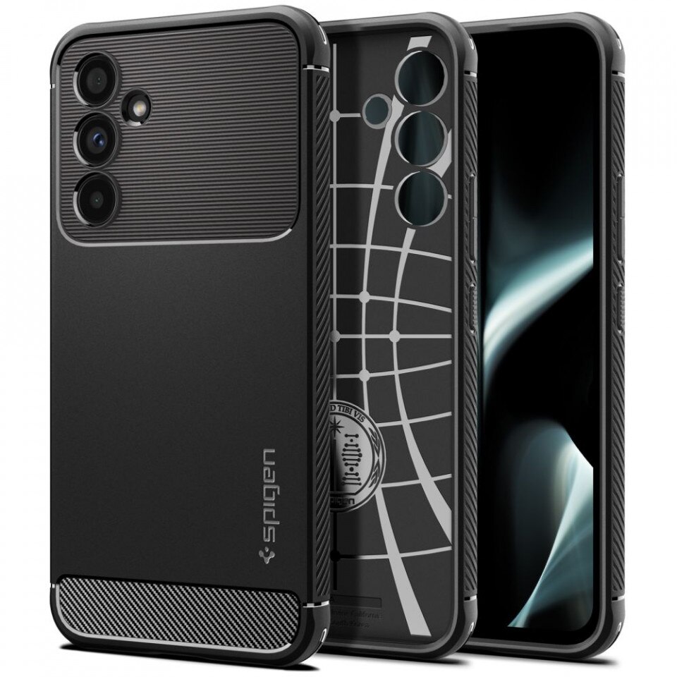 Husa Spate Spigen Rugged Armor Compatibila Cu Samsung Galaxy A54, Negru