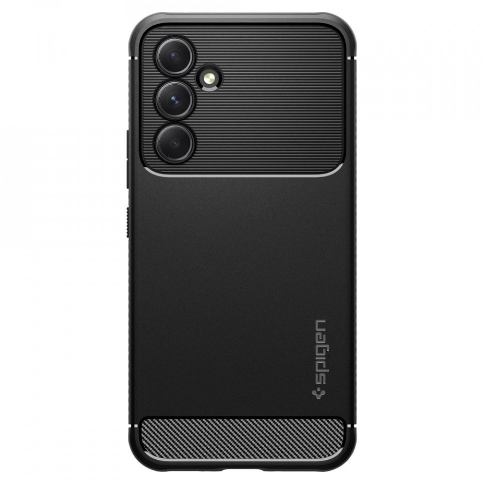 Husa Spate Spigen Rugged Armor Compatibila Cu Samsung Galaxy A54, Negru