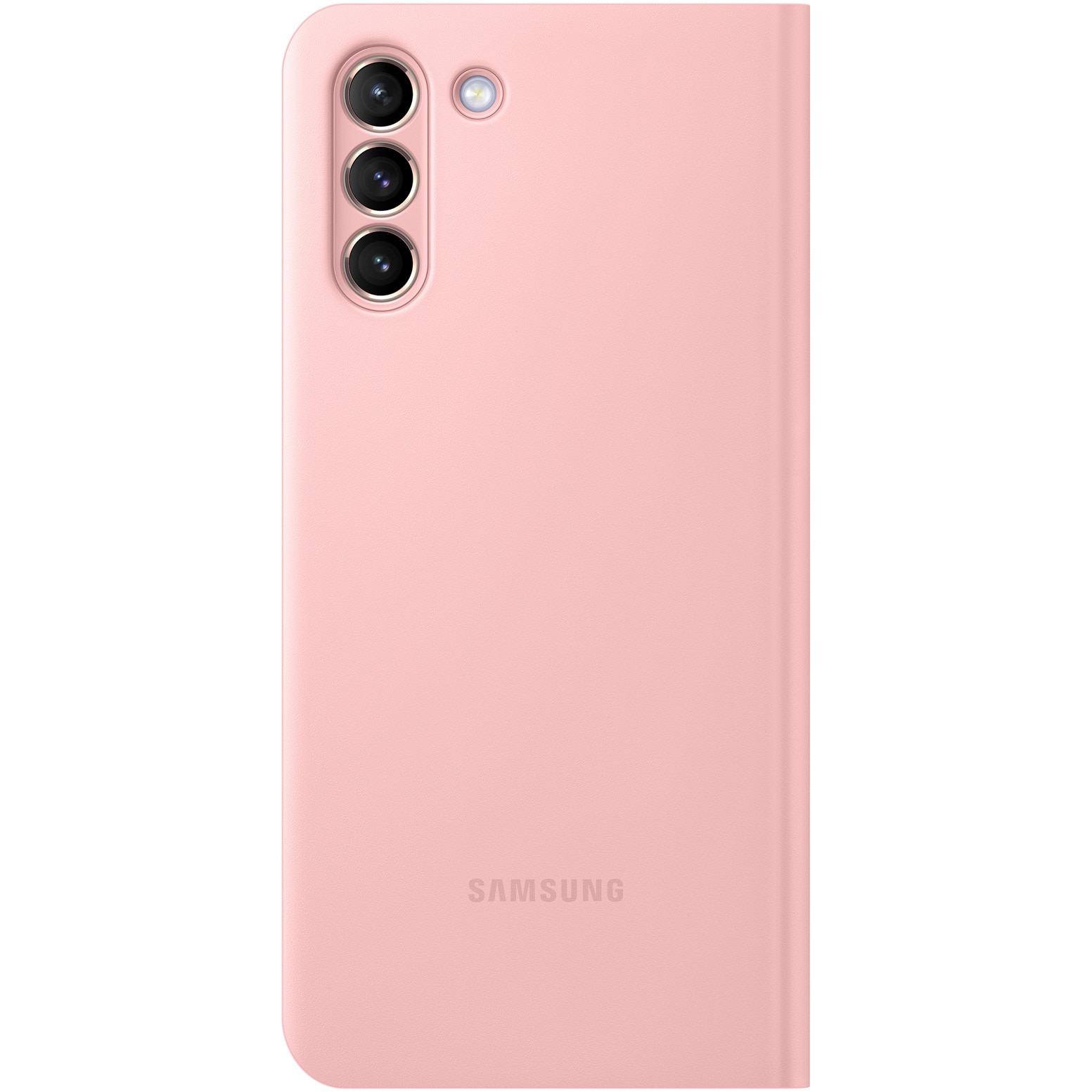 Husa de protectie Samsung Smart LED View Cover pentru Galaxy S21 Plus, Pink