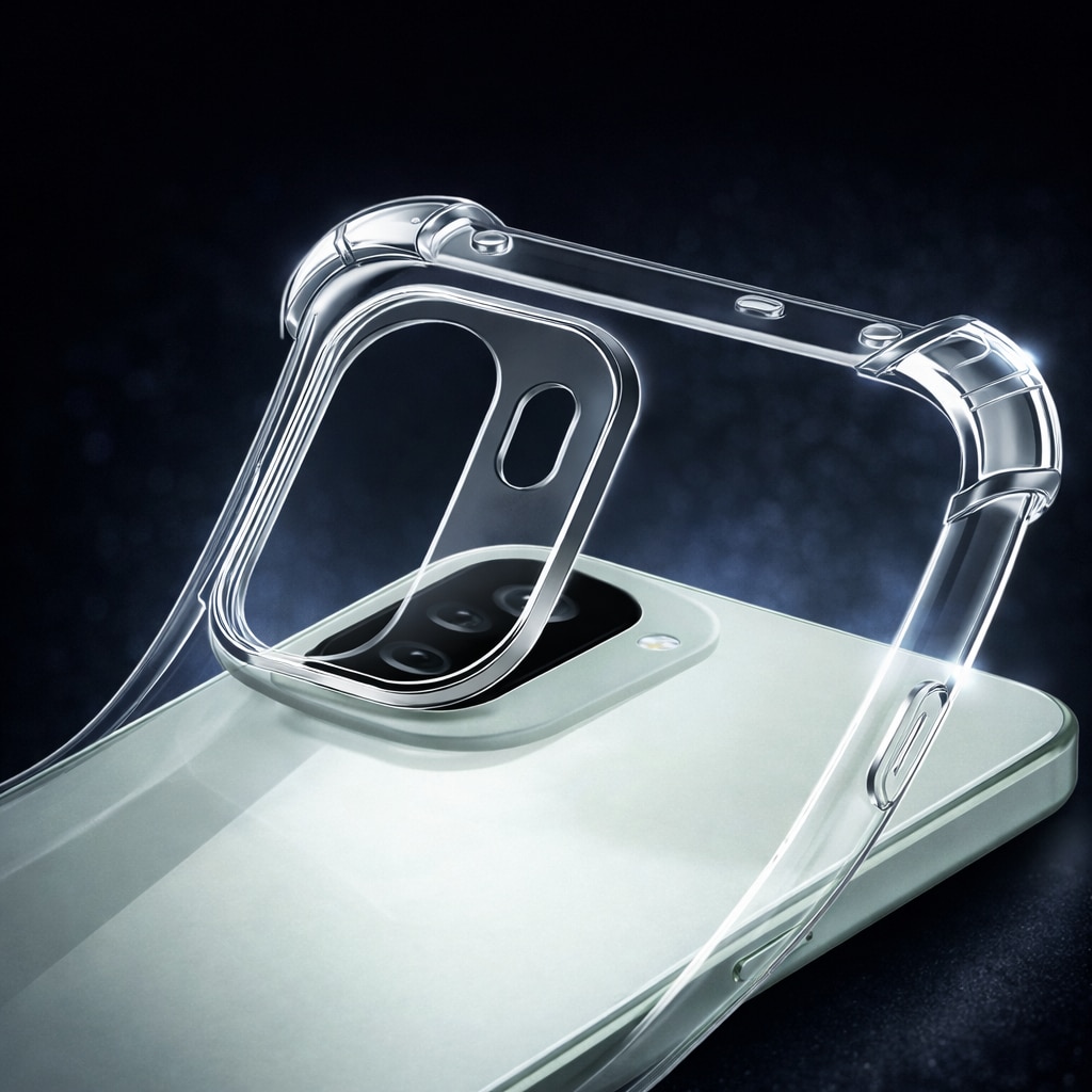 Husa Clear Anti-Soc pentru Realme 16 Pro+, Protectie Colturi AirBag, Rezisntenta Socuri si Zgarieturi, Design Slim, Transparenta