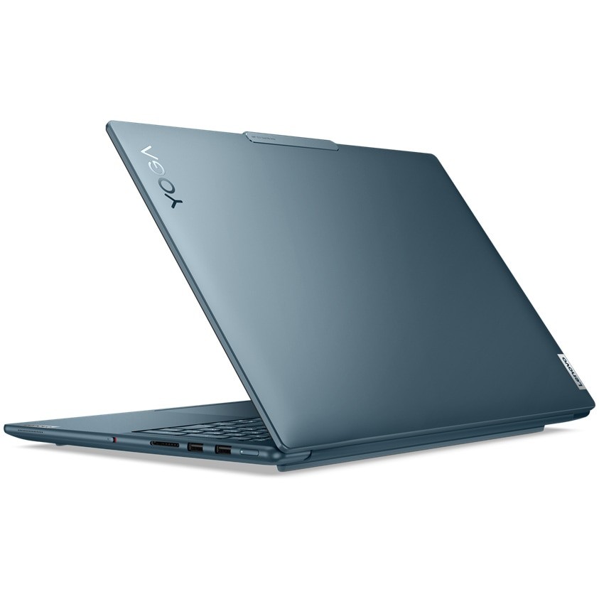 Laptop Lenovo Yoga Pro 9 16IMH9 cu procesor Intel® Core™ Ultra 9 185H pana la 5.1GHz, 16", 3.2K, Mini LED, 165Hz, 64GB LPDDR5x, 1TB SSD, NVIDIA® GeForce RTX™ 4070 8GB GDDR6, Windows® 11 Home, Tidal Teal, 3y on-site Premium Care