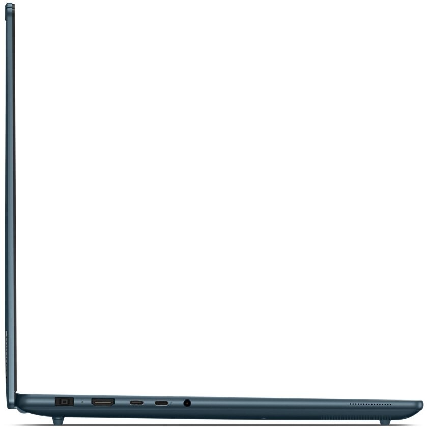 Laptop Lenovo Yoga Pro 9 16IMH9 cu procesor Intel® Core™ Ultra 9 185H pana la 5.1GHz, 16", 3.2K, Mini LED, 165Hz, 64GB LPDDR5x, 1TB SSD, NVIDIA® GeForce RTX™ 4070 8GB GDDR6, Windows® 11 Home, Tidal Teal, 3y on-site Premium Care