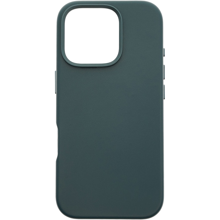 Husa de protectie Dviced, Leather case with magsafe pentru iPhone 16 Pro, Blue