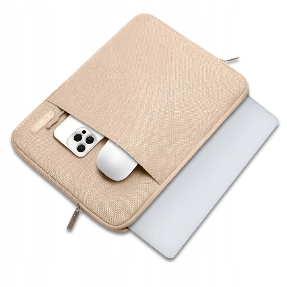 Etui laptop 15-16, Tech-Protect Sleevy, cafeluta, 41,5x29x2,5cm, set 1 buc.