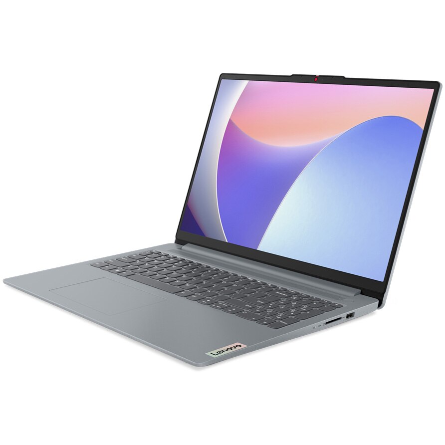 Laptop Lenovo IdeaPad Slim 3 16IAH8 cu procesor Intel® Core™ i5-12450H pana la 4.4GHz, 16" WUXGA, IPS, 16GB LPDDR5 RAM, 1TB SSD, Intel® UHD Graphics, No OS, Arctic Grey