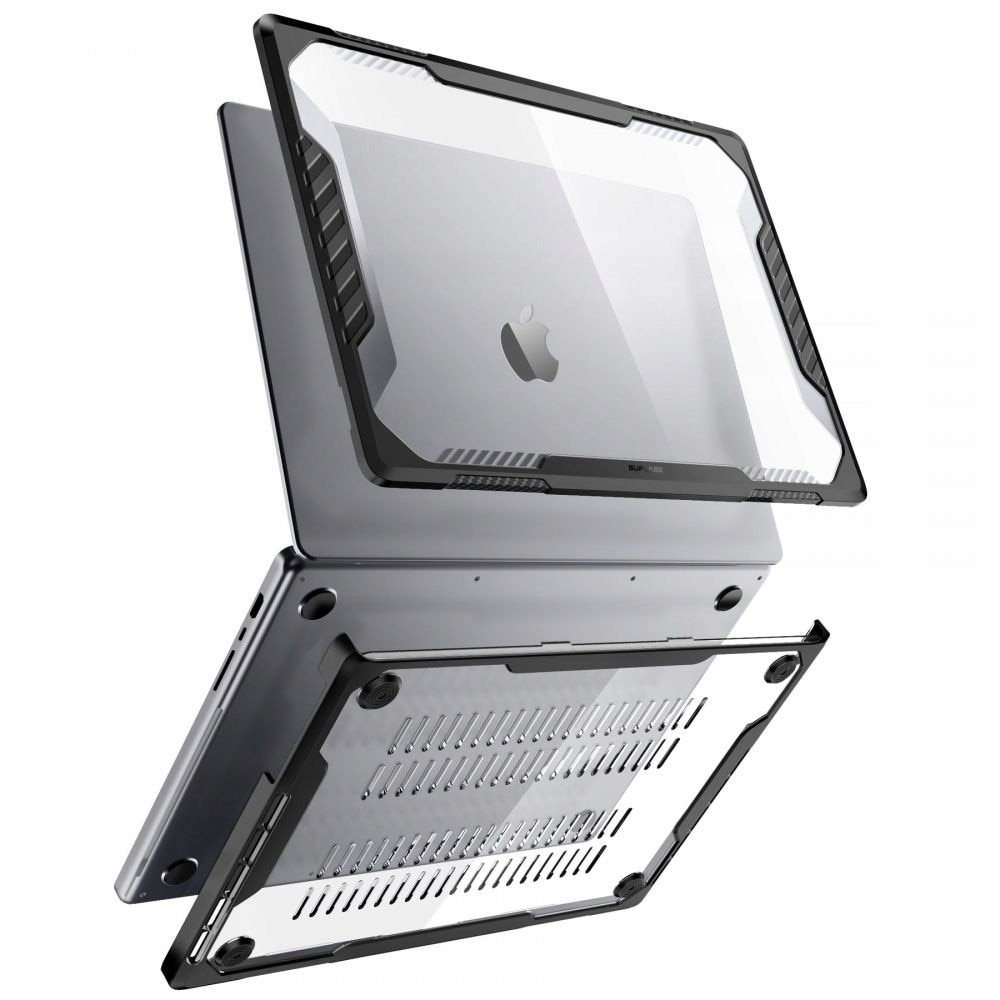 Etui pentru MacBook Air 13,6" Supcase Unicorn Beetle, TPU, negru