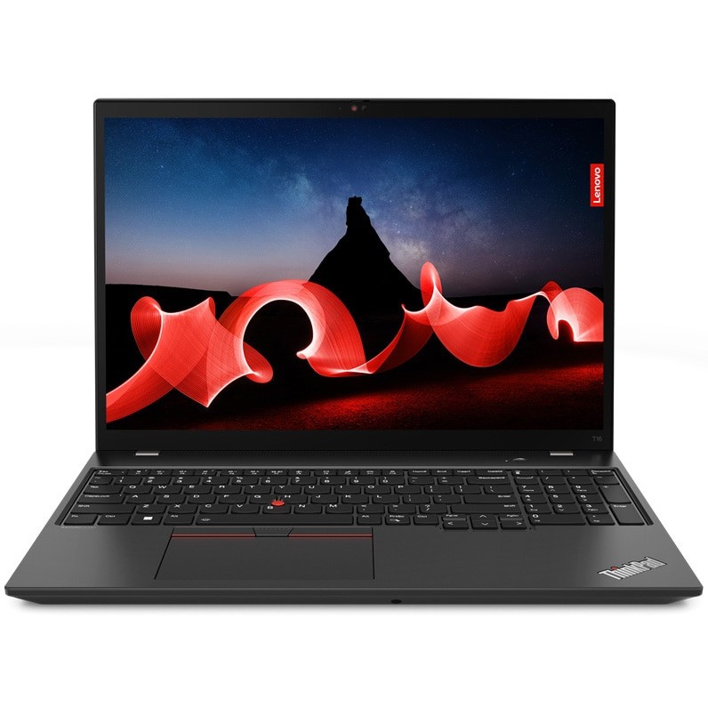 Laptop Lenovo ThinkPad T16 Gen 2 cu procesor Intel® Core™ i5-1335U pana la 4.6GHz, 16", WUXGA, IPS, 16GB DDR5, 512GB SSD, Intel® UHD Graphics, Windows 11 Pro, Thunder Black, 3Y Courier or Carry-in upgrade