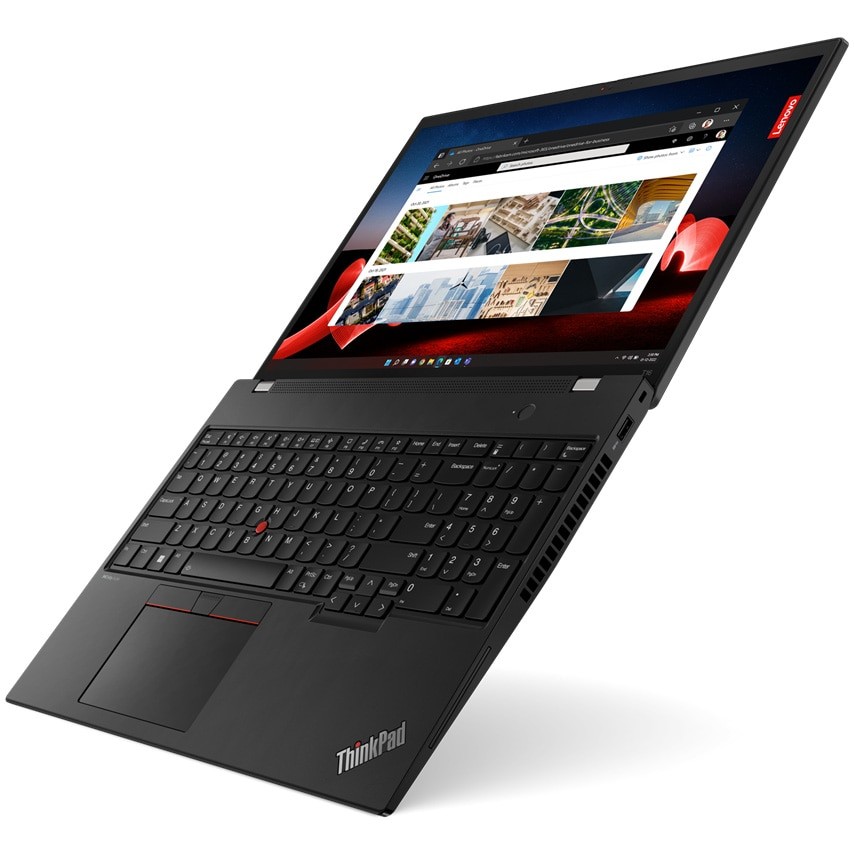 Laptop Lenovo ThinkPad T16 Gen 2 cu procesor Intel® Core™ i5-1335U pana la 4.6GHz, 16", WUXGA, IPS, 16GB DDR5, 512GB SSD, Intel® UHD Graphics, Windows 11 Pro, Thunder Black, 3Y Courier or Carry-in upgrade