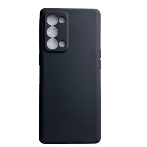 Husa TPU Soft compatibila cu Oppo Reno 6 Pro 5G, Negru mat