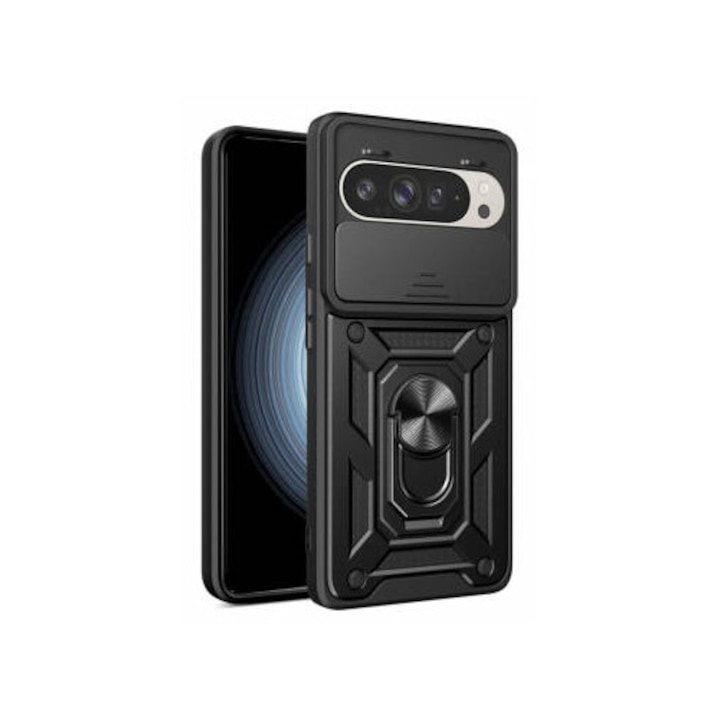 Husa pentru Google Pixel 9 Pro - Techsuit CamShield Series - Black