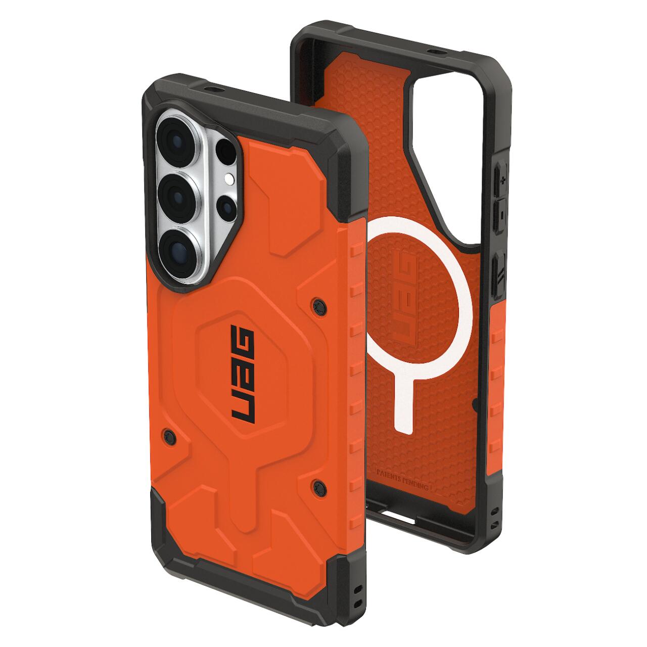 Husă UAG Pathfinder Magnetic, protecție TPU, porturi exacte, portocalie, pentru Samsung Galaxy S26 Ultra