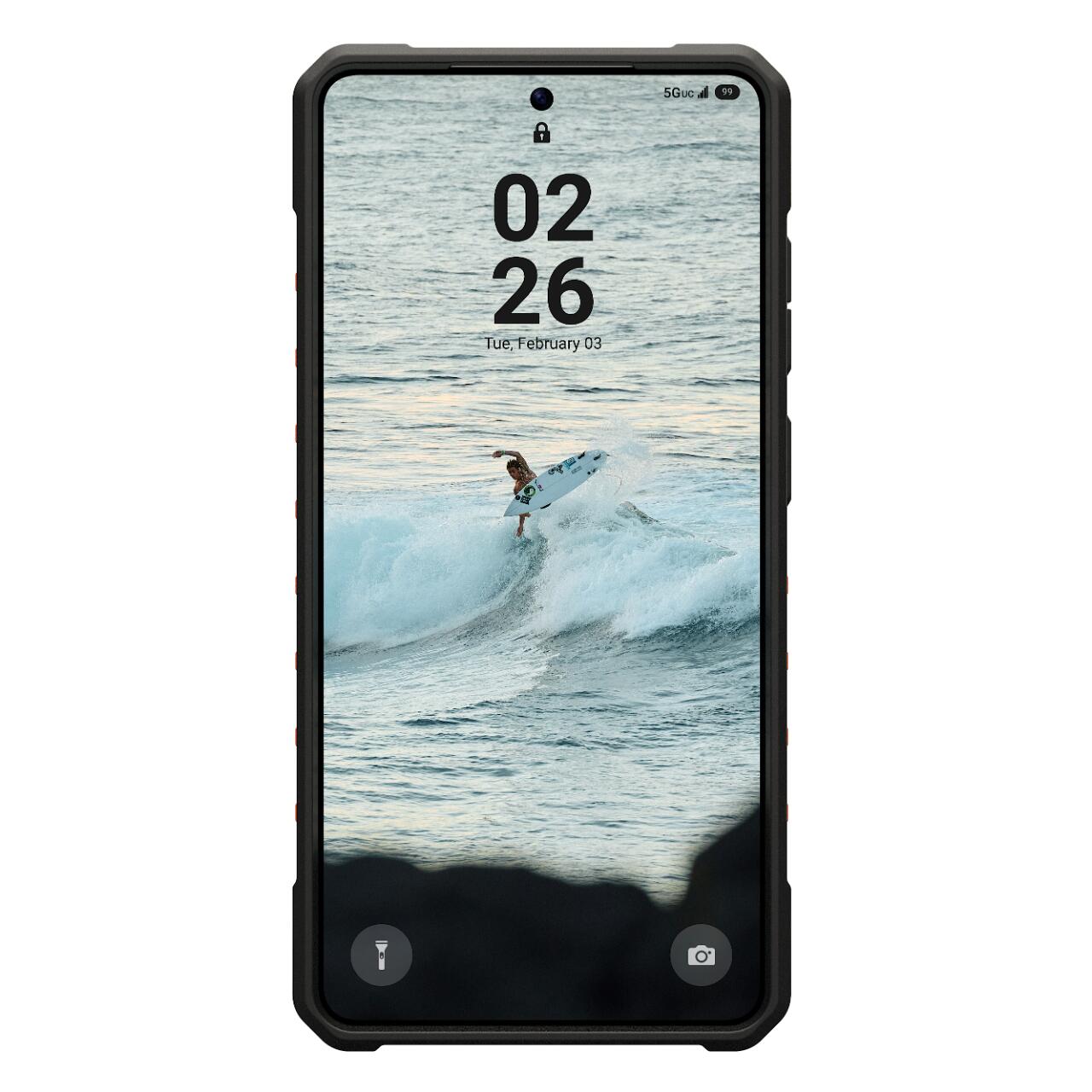 Husă UAG Pathfinder Magnetic, protecție TPU, porturi exacte, portocalie, pentru Samsung Galaxy S26 Ultra