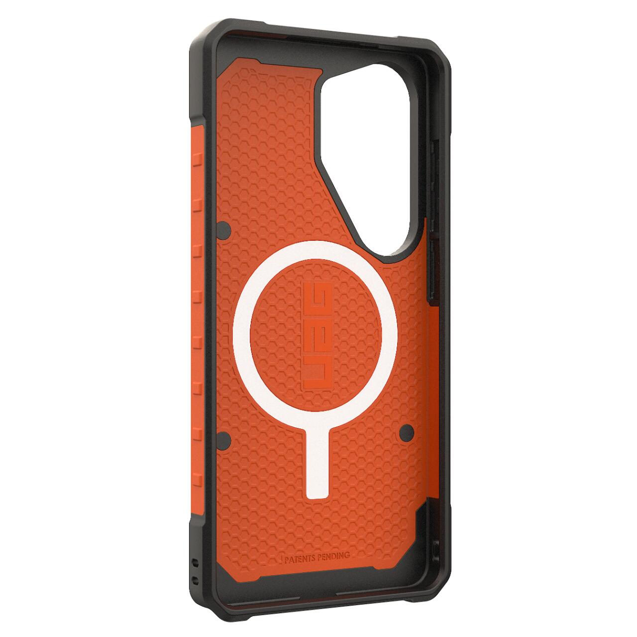 Husă UAG Pathfinder Magnetic, protecție TPU, porturi exacte, portocalie, pentru Samsung Galaxy S26 Ultra