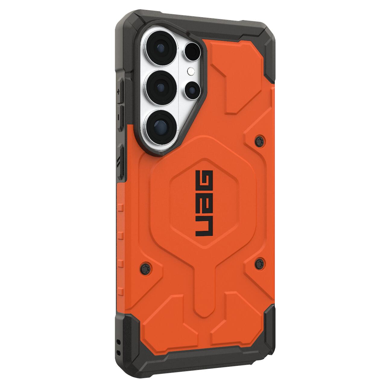 Husă UAG Pathfinder Magnetic, protecție TPU, porturi exacte, portocalie, pentru Samsung Galaxy S26 Ultra