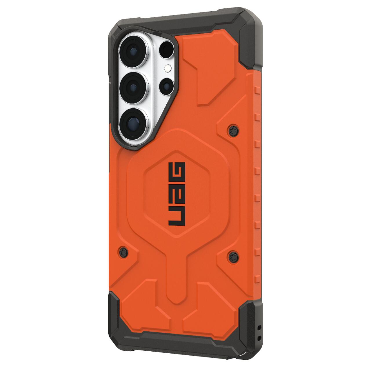 Husă UAG Pathfinder Magnetic, protecție TPU, porturi exacte, portocalie, pentru Samsung Galaxy S26 Ultra