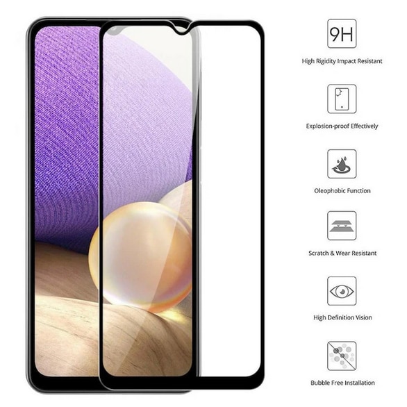 Folie de sticla transparenta compatibila cu Samsung Galaxy S10, Fata, HQClear, Full Glue, margini negre, rezistenta 9H