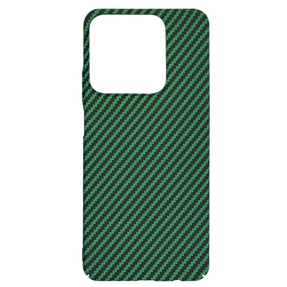 Husa pentru Realme C63 / C61 - Techsuit Carbonite FiberShell - Green