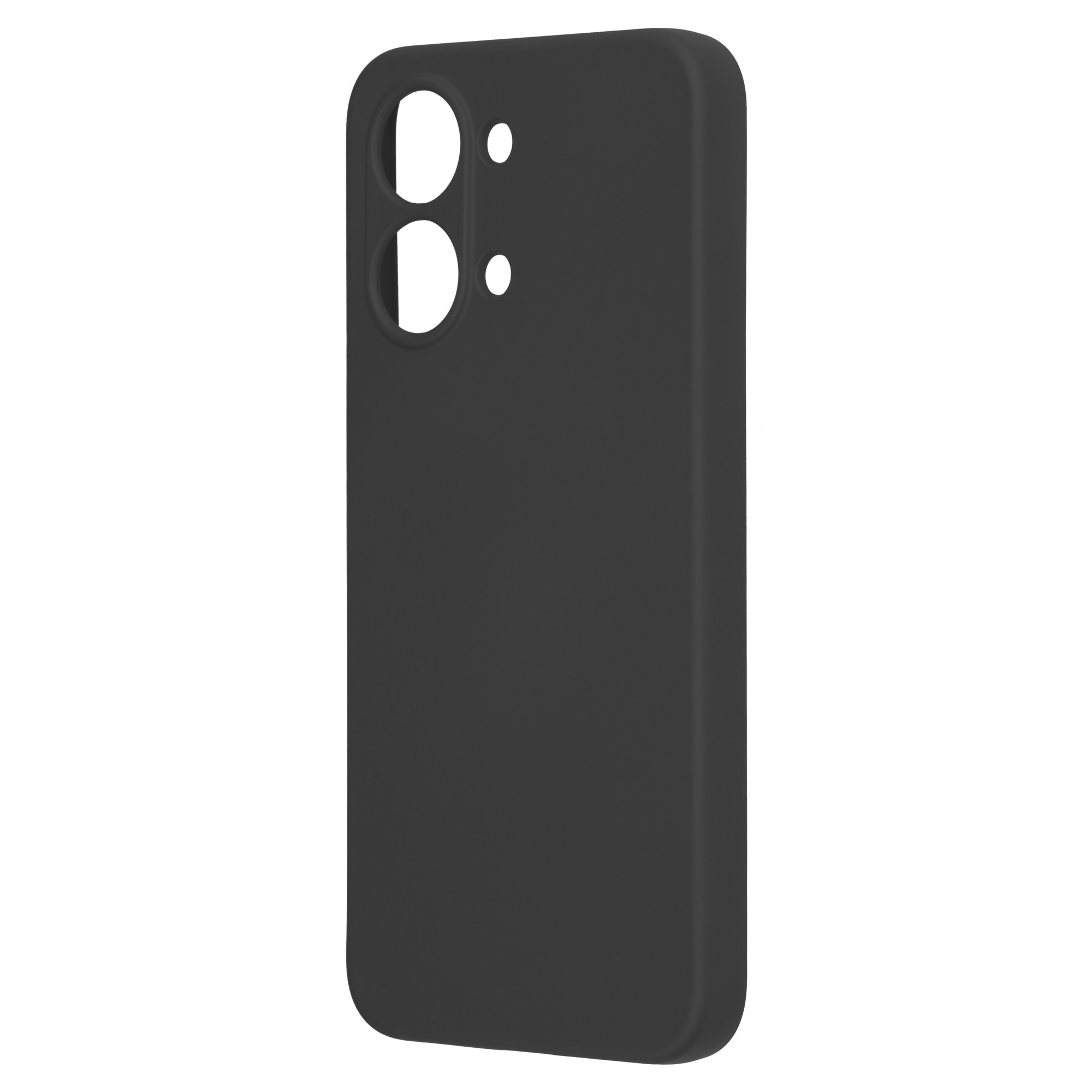 Husa pentru Poco X8 Pro Max Liquid Silicone, subtire, captusita cu microfibra, anti amprenta, protectie camera foto, negru