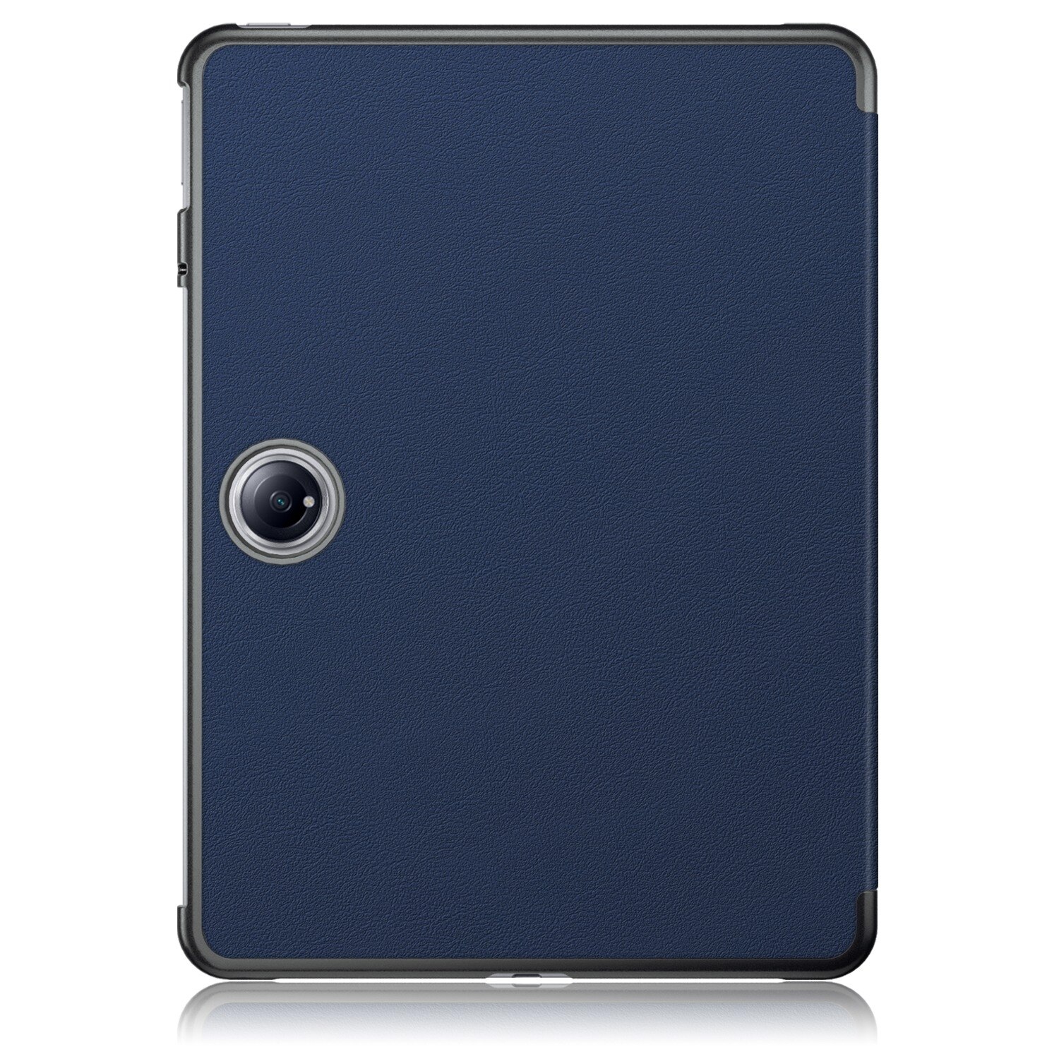 Husa tableta pentru OnePlus Pad Pro / Pad 2, piele inteligenta, design pliere 3 pliuri, suport, inchidere magnetica, albastru inchis