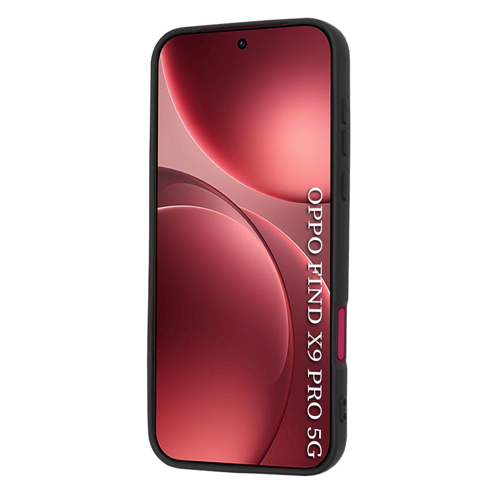 Husa silicon pentru Oppo Find X9 Pro, Accesorio Soft Flex, Negru