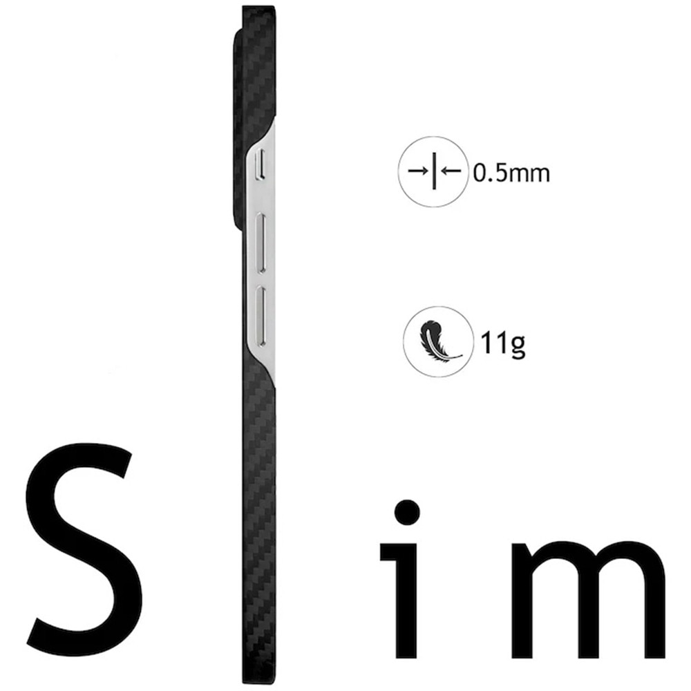 Husa pentru Honor Magic7 Pro, Antisoc, SKYDDAR INOVATION, Aramid Fibe Magsafe, set cu sticker, Negru