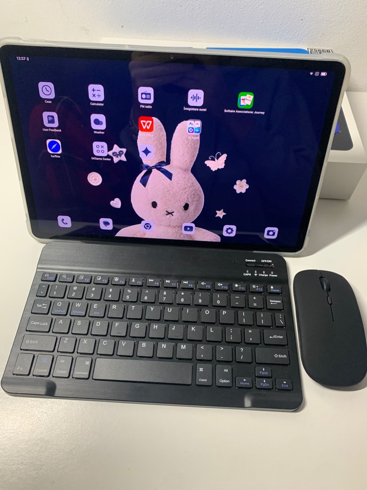 Tableta Blackview MEGA 3, 12.1inch 2.5K FHD+Ecran, 90Hz,, Ai Android 15, 36GB+256GB(TF 2TB), MediaTek Helio G100, 8800mAh, 50MP SONY Al Camera, PC Mode 2.0, BT 5.0/GPS, Albastru