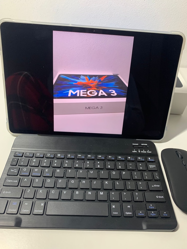 Tableta Blackview MEGA 3, 12.1inch 2.5K FHD+Ecran, 90Hz,, Ai Android 15, 36GB+256GB(TF 2TB), MediaTek Helio G100, 8800mAh, 50MP SONY Al Camera, PC Mode 2.0, BT 5.0/GPS, Albastru